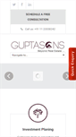 Mobile Screenshot of guptasons.com
